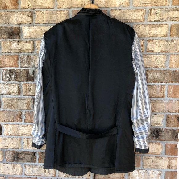 Brooks Brothers I8I8 Regent Made in Italy Wool Gray Men’s Jacket R 44/ 37 - Picture 7 of 16